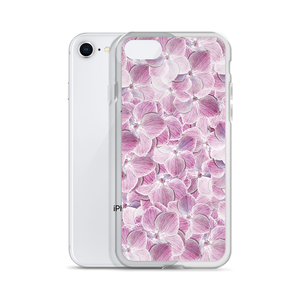 Cool Floral Purple Custom iPhone X Case - Shirts Design by Masshirts
