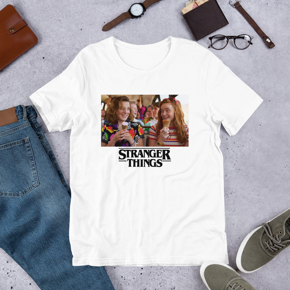 Eleven and Max Stranger Things Unisex T Shirt - Masshirts.com