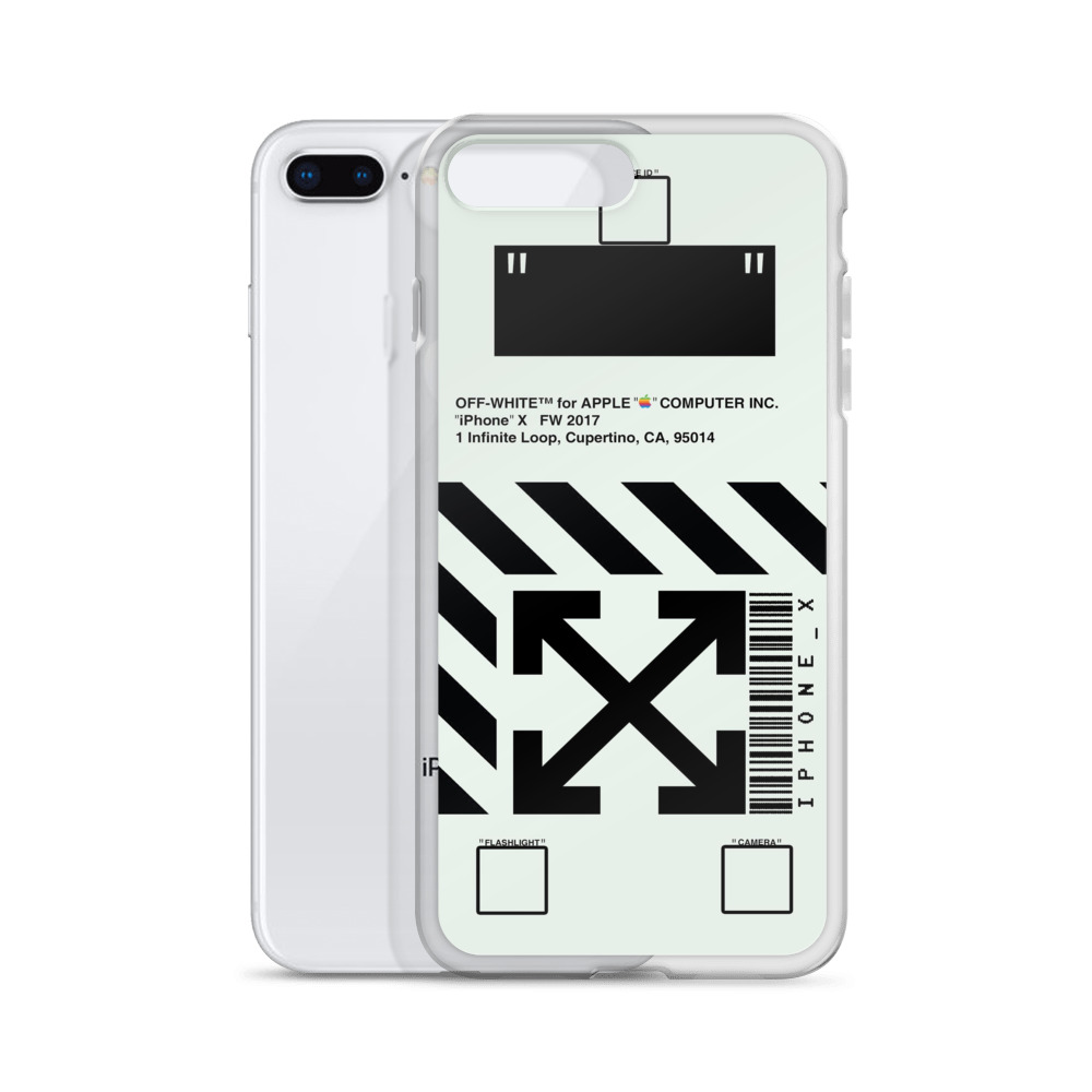 Off White Apple Computer iPhone X Case - Shirts Design by Masshirts