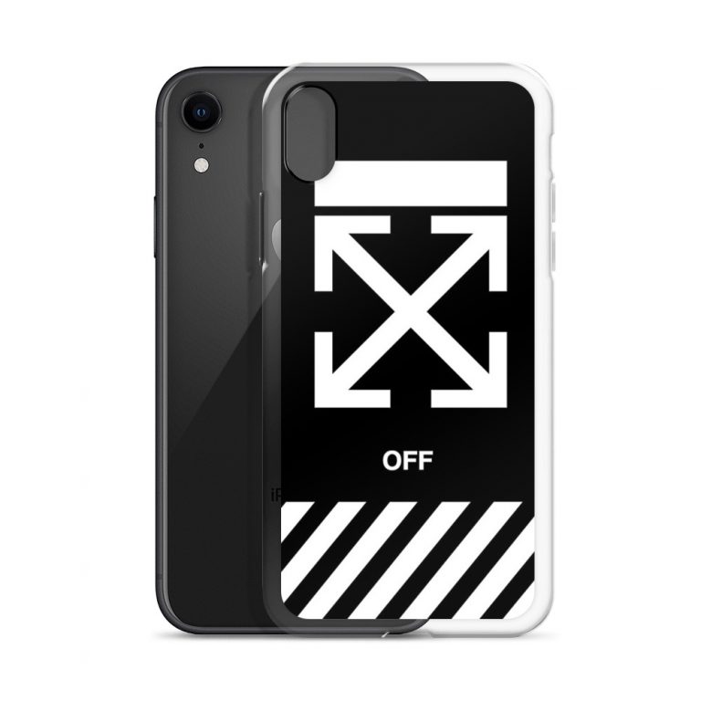 Off-White Cross Custom iPhone X Case, iPhone XS, iPhone XR And More