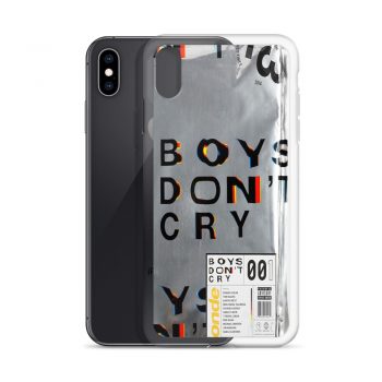 Boy's Don't Cry Custom iPhone X Case