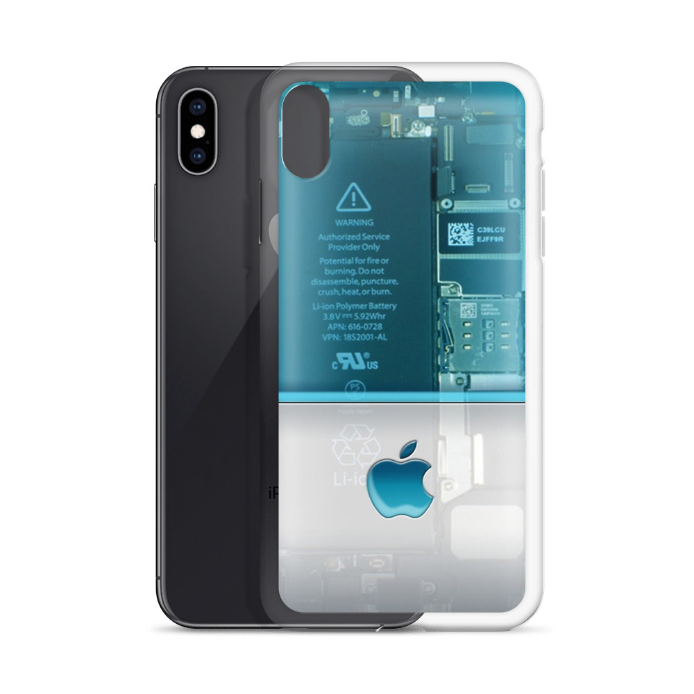 Chip Dij Durven iPhone Part Transparant Custom iPhone X Case, iPhone XS, And iPhone XR