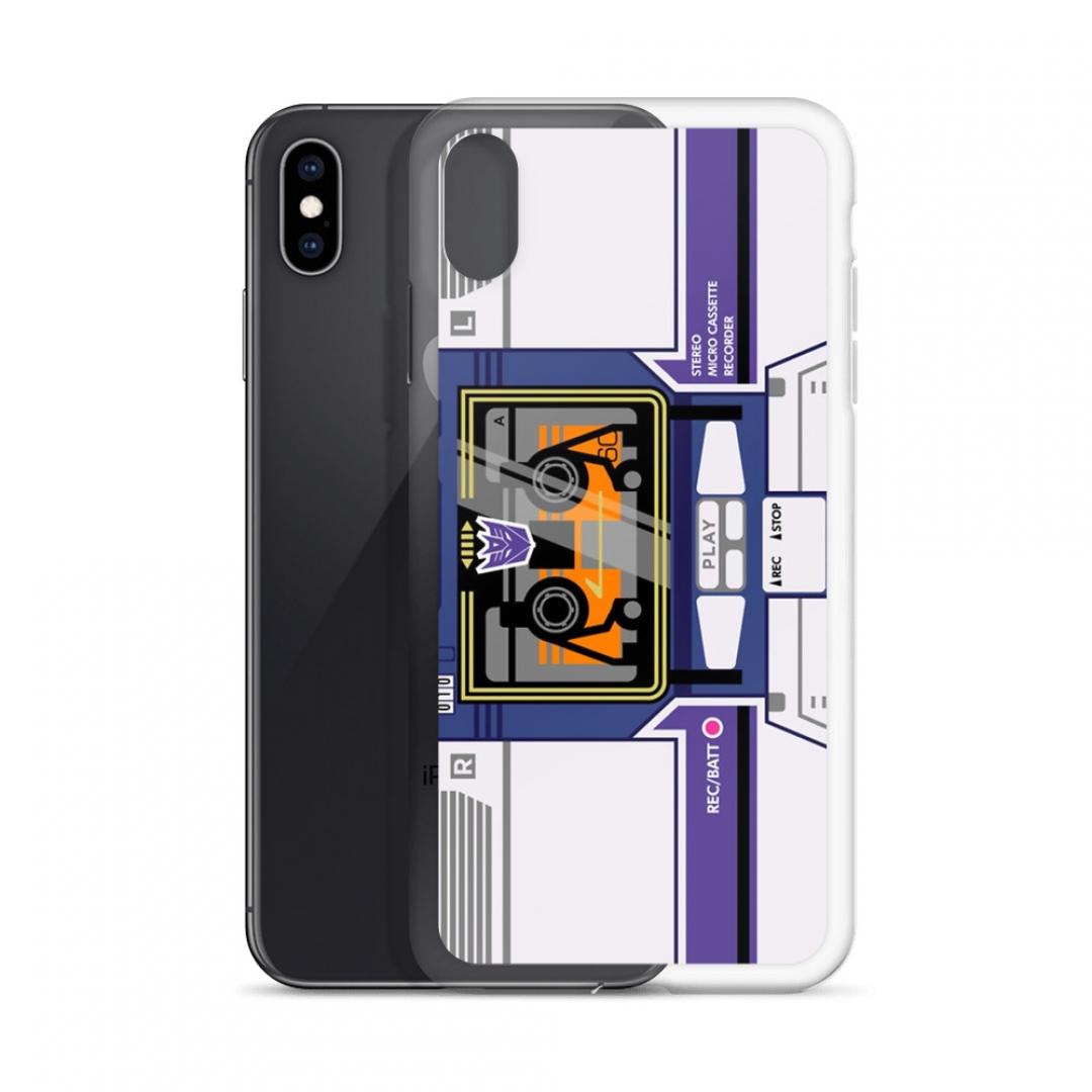 Soundwave Bombox Custom iPhone X Case, iPhone XS, And iPhone XR