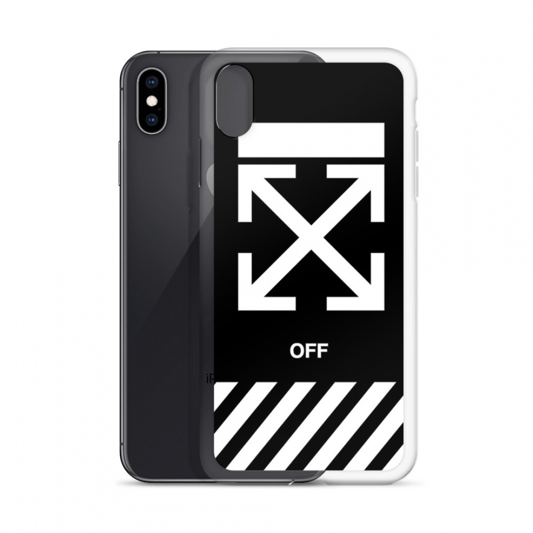 Off-White Cross Custom iPhone X Case, iPhone XS, iPhone XR And More