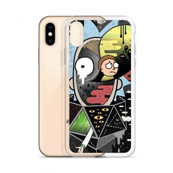 Polarickty Rick Morty Custom iPhone X Case