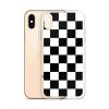 Vans Checkerboard Black White Custom iPhone X Case