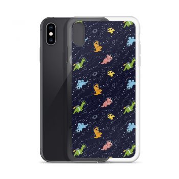 Dino In Space Custom iPhone X Case