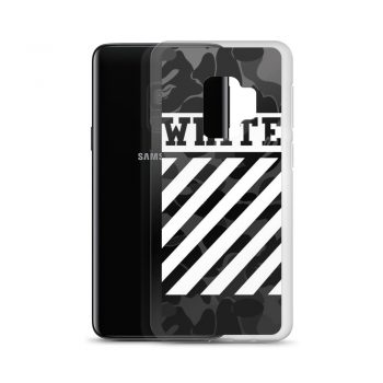 Cross Off White Camo Samsung Case