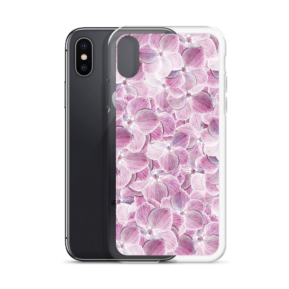 Cool Floral Purple Custom iPhone X Case | Shirts Design by Masshirts