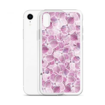 Cool Floral Purple Custom iPhone X Case