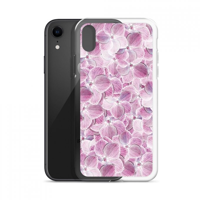 Cool Floral Purple Custom iPhone X Case