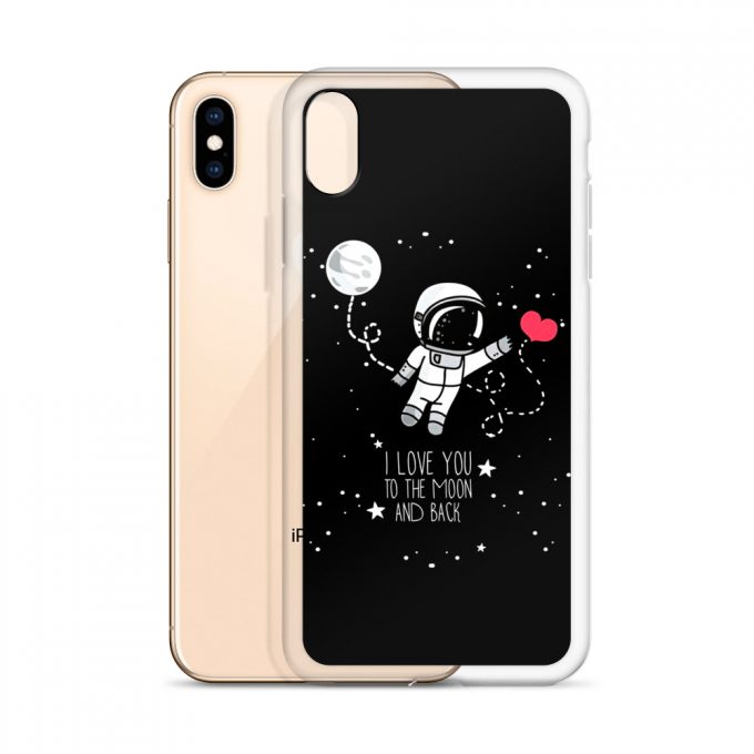 I Love You To The Moon And Back Custom iPhone X Case