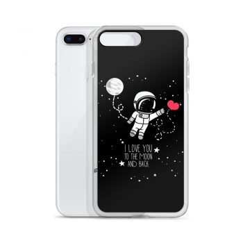 I Love You To The Moon And Back Custom iPhone X Case