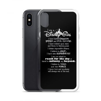 I'm A Disney Girl Quote Custom iPhone X Case