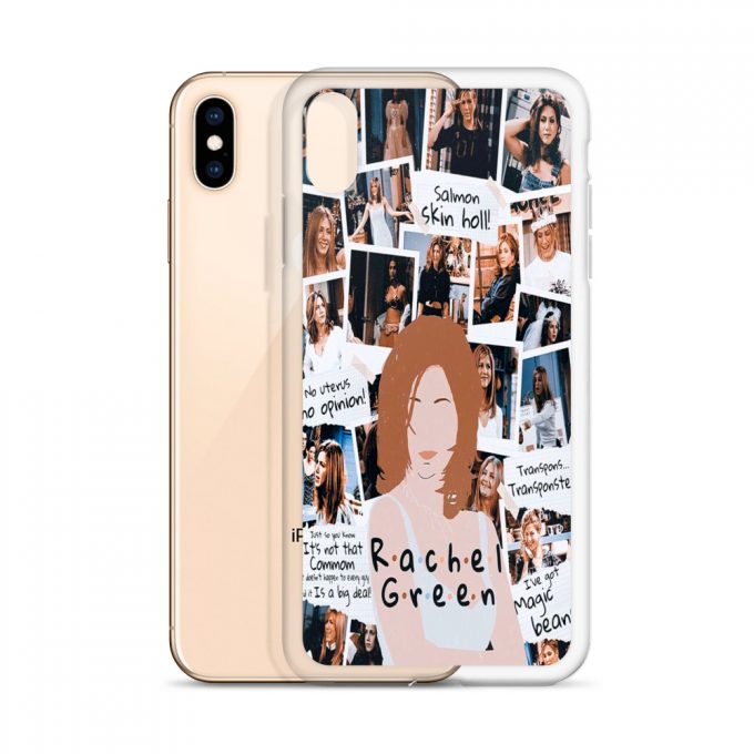 Rachel Green Friends Collage Custom iPhone X Case