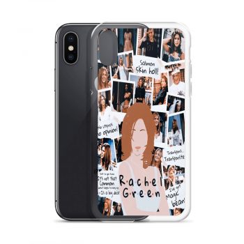 Rachel Green Friends Collage Custom iPhone X Case