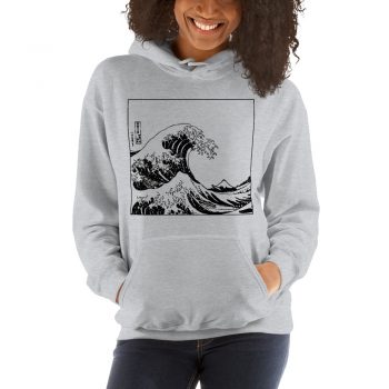 Aesthetic Great Wave Off Kanagawa Hoodie