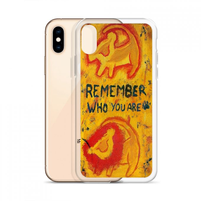 Lion King Remember Who You Are Custom iPhone X Case