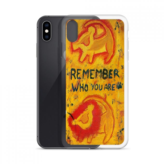 Lion King Remember Who You Are Custom iPhone X Case