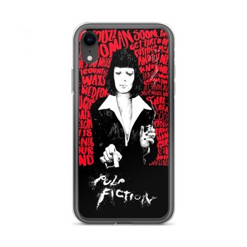 Mia Wallace Pulp Fiction Classic Movie Custom iPhone X Case