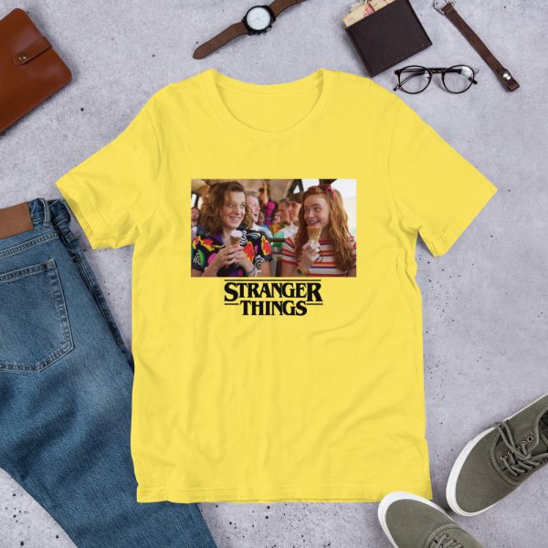 Eleven and Max Stranger Things Unisex T Shirt - Masshirts.com
