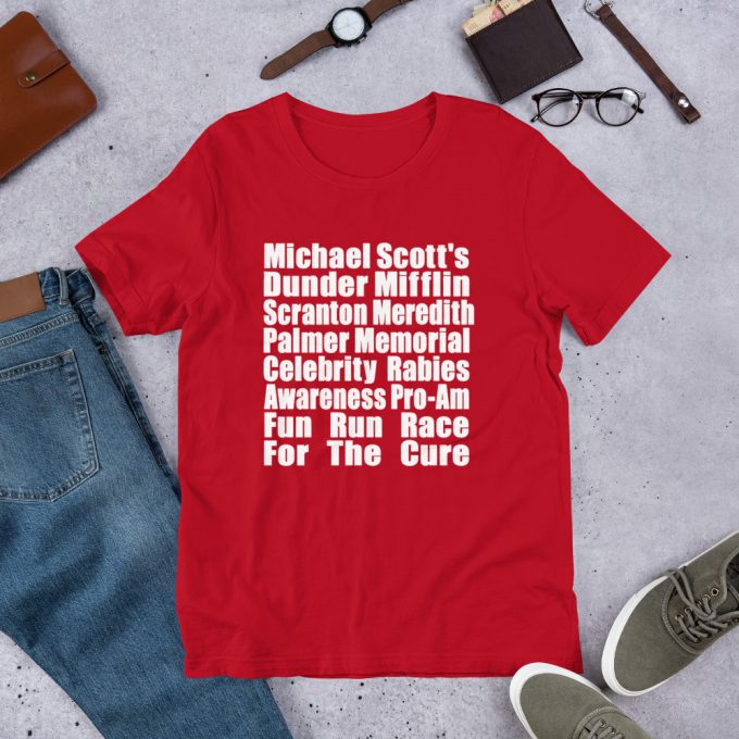 The Office Quote Meredith Rabies Awareness Fun Run T Shirt