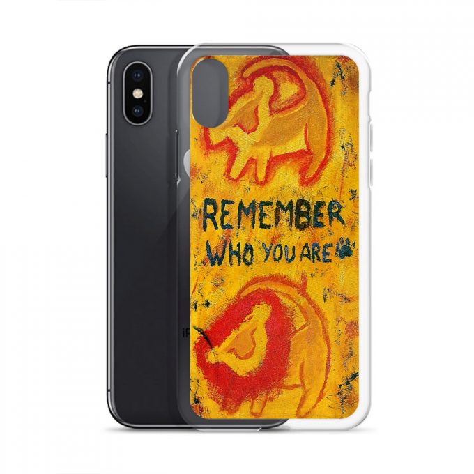 Lion King Remember Who You Are Custom iPhone X Case