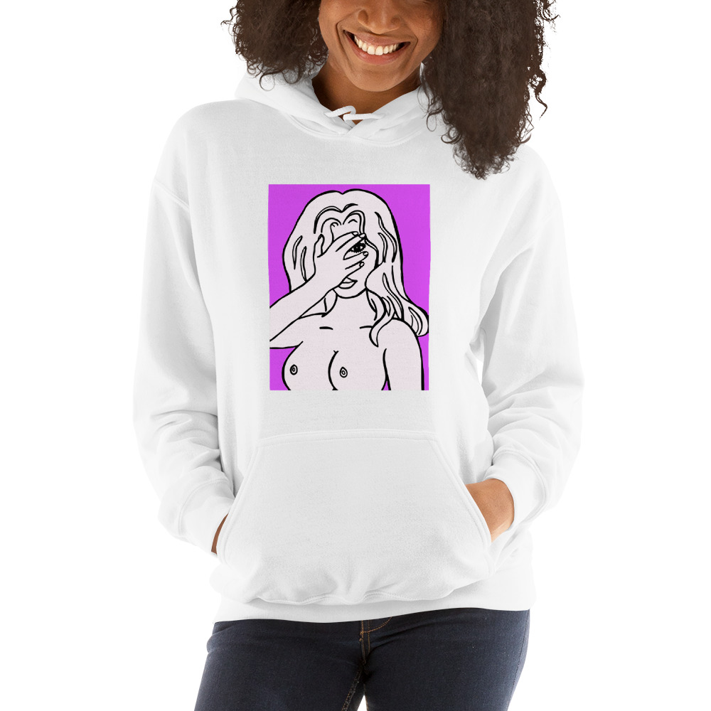 Unapologetic Blue Girl Aesthetic Hoodie Shirts Design By Masshirts