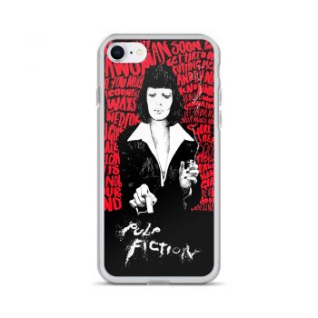 Mia Wallace Pulp Fiction Classic Movie Custom iPhone X Case