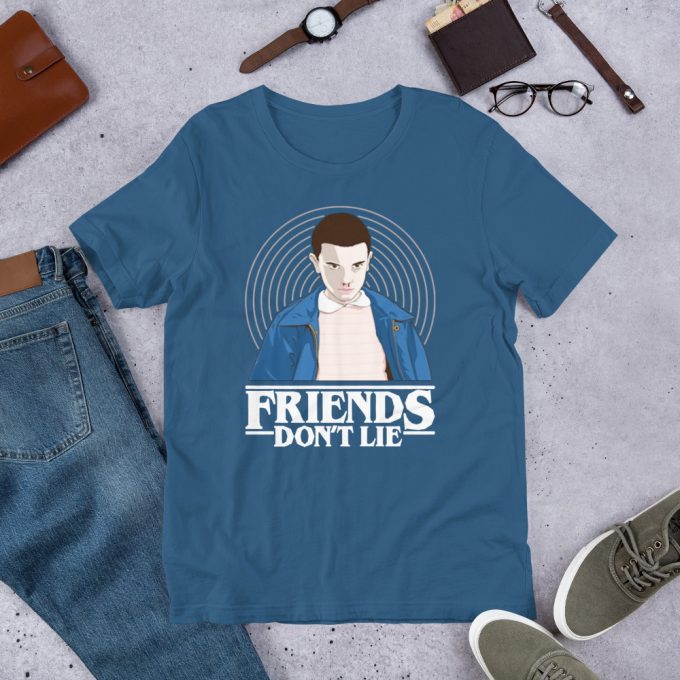 Eleven Stranger Things T Shirt Friend Don't Lie Quote