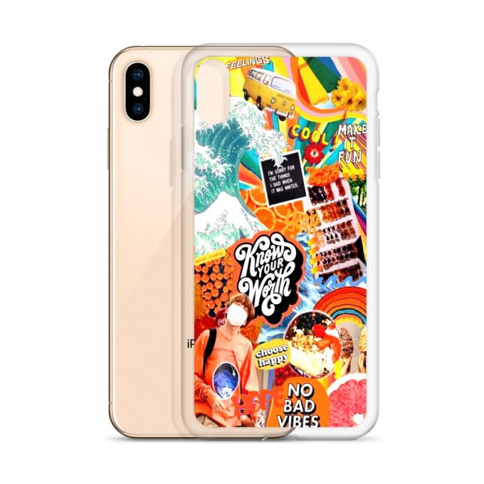 The Great Off Kanagawa Collage Custom iPhone X Case