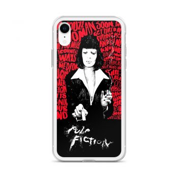 Mia Wallace Pulp Fiction Classic Movie Custom iPhone X Case