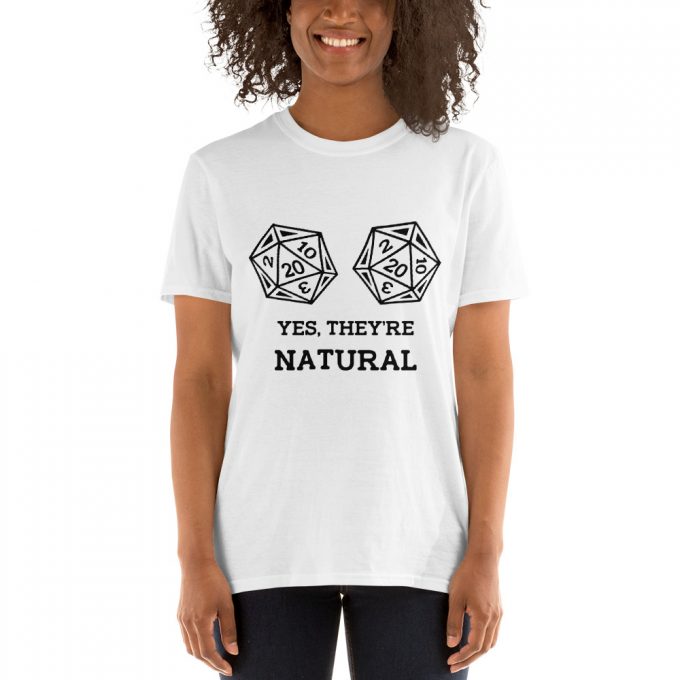 Dungeons and Dragons Inspired They're Natural T-Shirt
