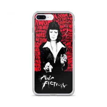 Mia Wallace Pulp Fiction Classic Movie Custom iPhone X Case