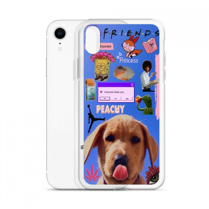 Friends Peachy Collage Custom iPhone X Case