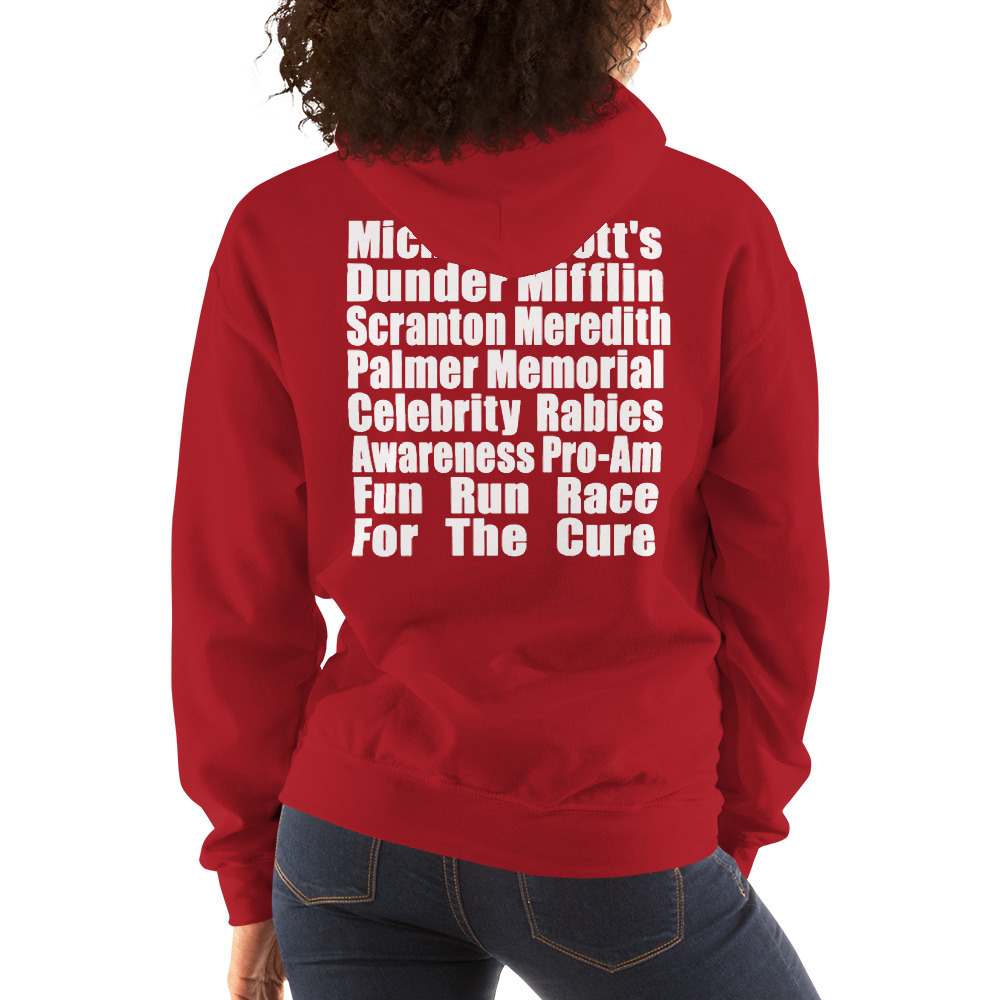 The Office Meredith Rabies Awareness Fun Run Hoodie Masshirts Com