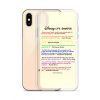 Disney Life Quote Custom iPhone X Case