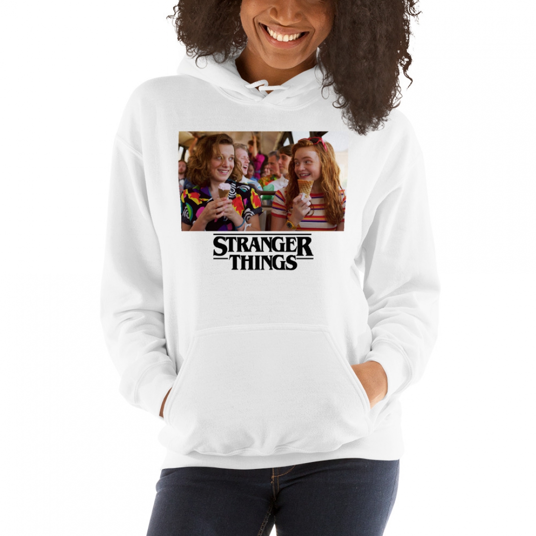 stranger things cropped sweatshirt