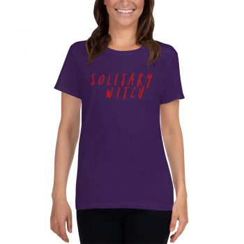 Solitary Witch Feminist Meaning Women T Shirt