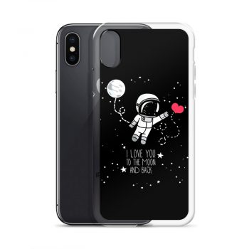 I Love You To The Moon And Back Custom iPhone X Case