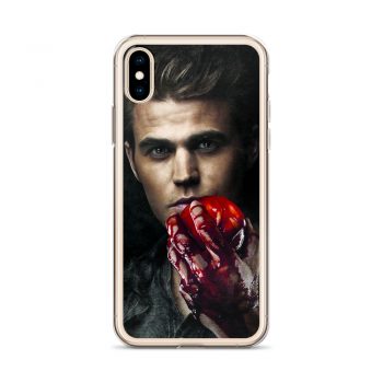 Stefan Salvatore Vampire Diaries Custom iPhone X Case