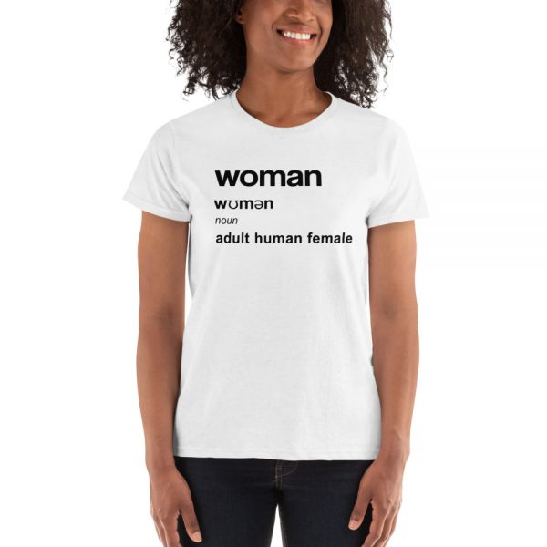 Woman Adult Human Female Definition Ladies T Shirt 0490