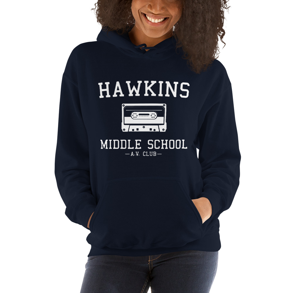 Hawkins Middle School Stranger Things Hoodie Masshirts Com