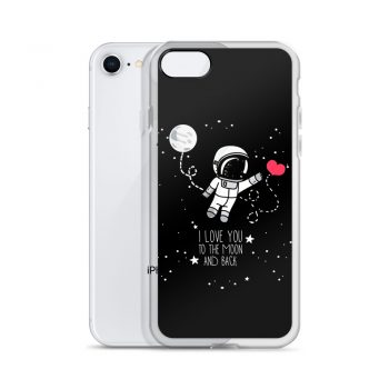 I Love You To The Moon And Back Custom iPhone X Case