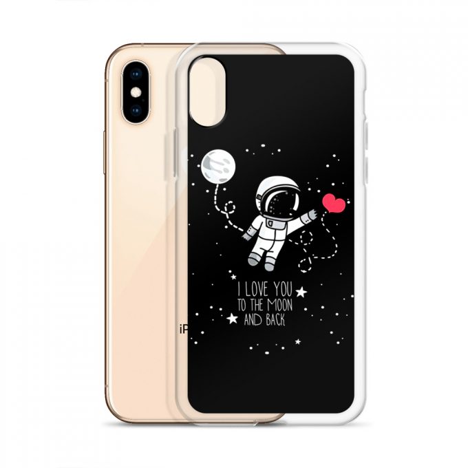 I Love You To The Moon And Back Custom iPhone X Case