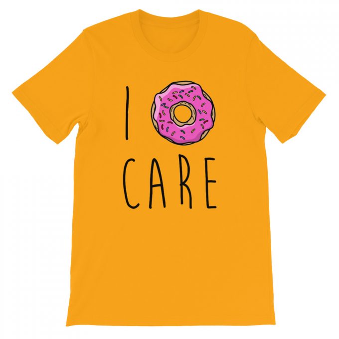 I Donut Care Aesthetic T Shirt