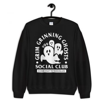 Grim Grinning Ghost Social Club Sweatshirt