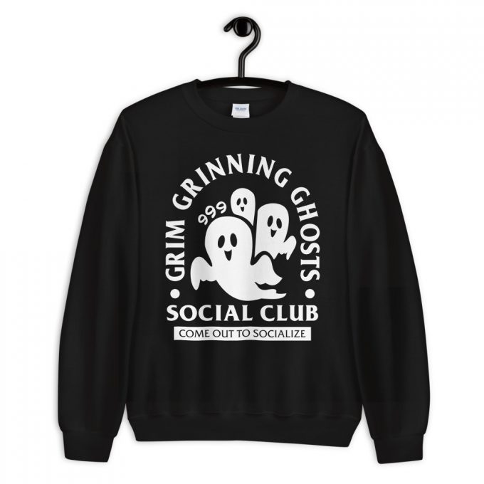 Grim Grinning Ghost Social Club Sweatshirt