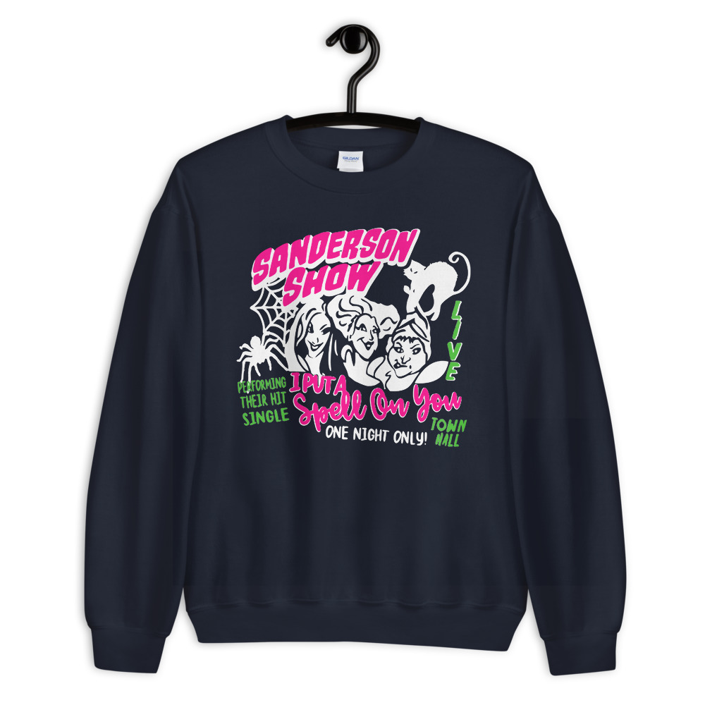 Hocus Pocus Sanderson Sisters Show Sweatshirt - Masshirts.com