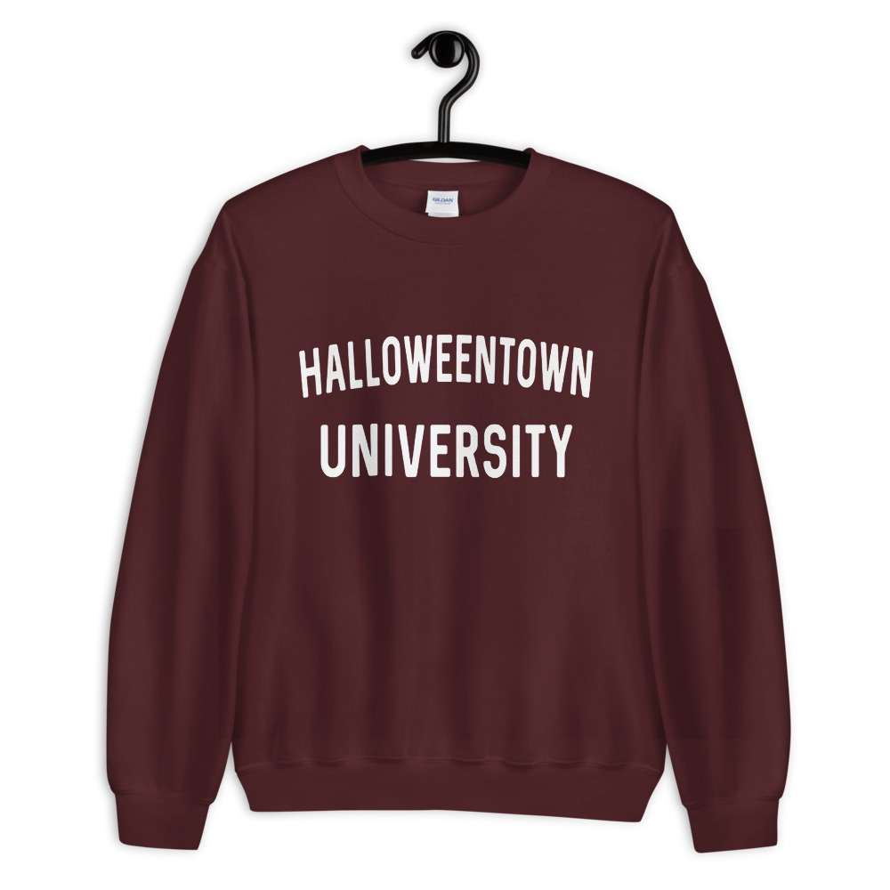 halloweentown university sweatshirt